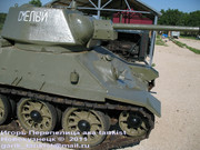 Советский средний танк Т-34, завод № 183, III квартал 1942 года, музей "Линия Сталина", Псковская область 34_183_029
