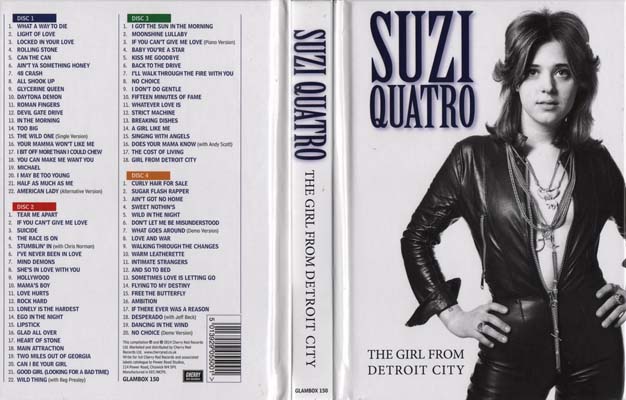 Suzi Quatro - The Girl From Detroit City (2014) {4CD Box Set}