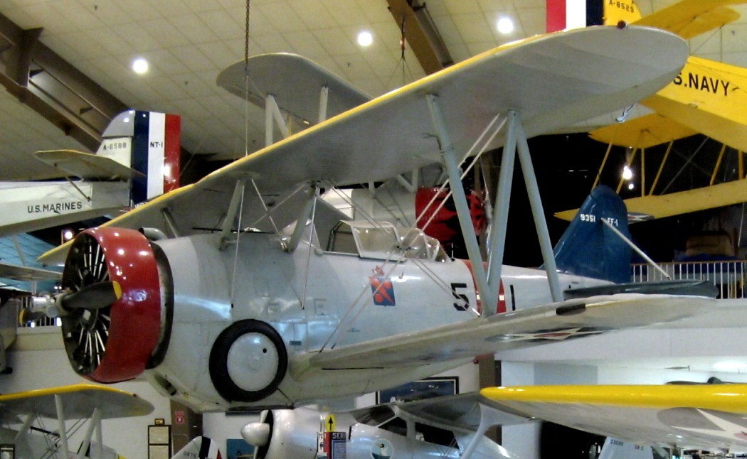 Grumman FF-1 Fifi. Conservado en el National Naval Aviation Museum en Pensacola, Florida