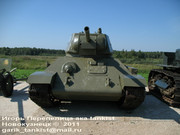 Советский средний танк Т-34, завод № 183, III квартал 1942 года, музей "Линия Сталина", Псковская область 34_183_002