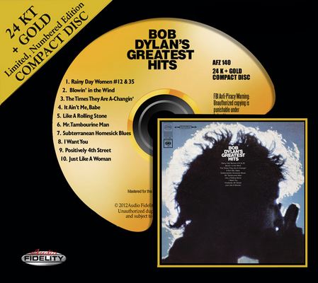 Bob Dylan - Bob Dylan's Greastest Hits (1967) {2012, Audio Fidelity, HDCD Remastered}