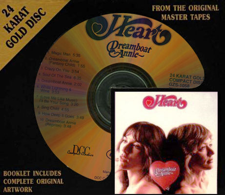 Heart - Dreamboat Annie (1975) [1994, DCC Compact Classics, Remastered]