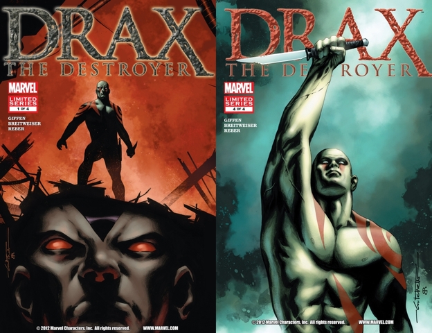 Drax The Destroyer #1-4 (2005) Complete