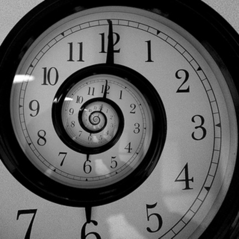 Time clock spiral Cosmogony