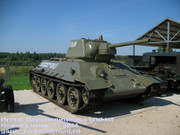 Советский средний танк Т-34, завод № 183, III квартал 1942 года, музей "Линия Сталина", Псковская область 34_183_030