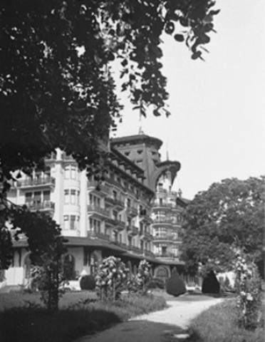 Hôtel Royal, Evian-les-Bains, Ródano-Alpes, Francia. Julio de 1938