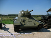 Советский средний танк Т-34, завод № 183, III квартал 1942 года, музей "Линия Сталина", Псковская область 34_183_031