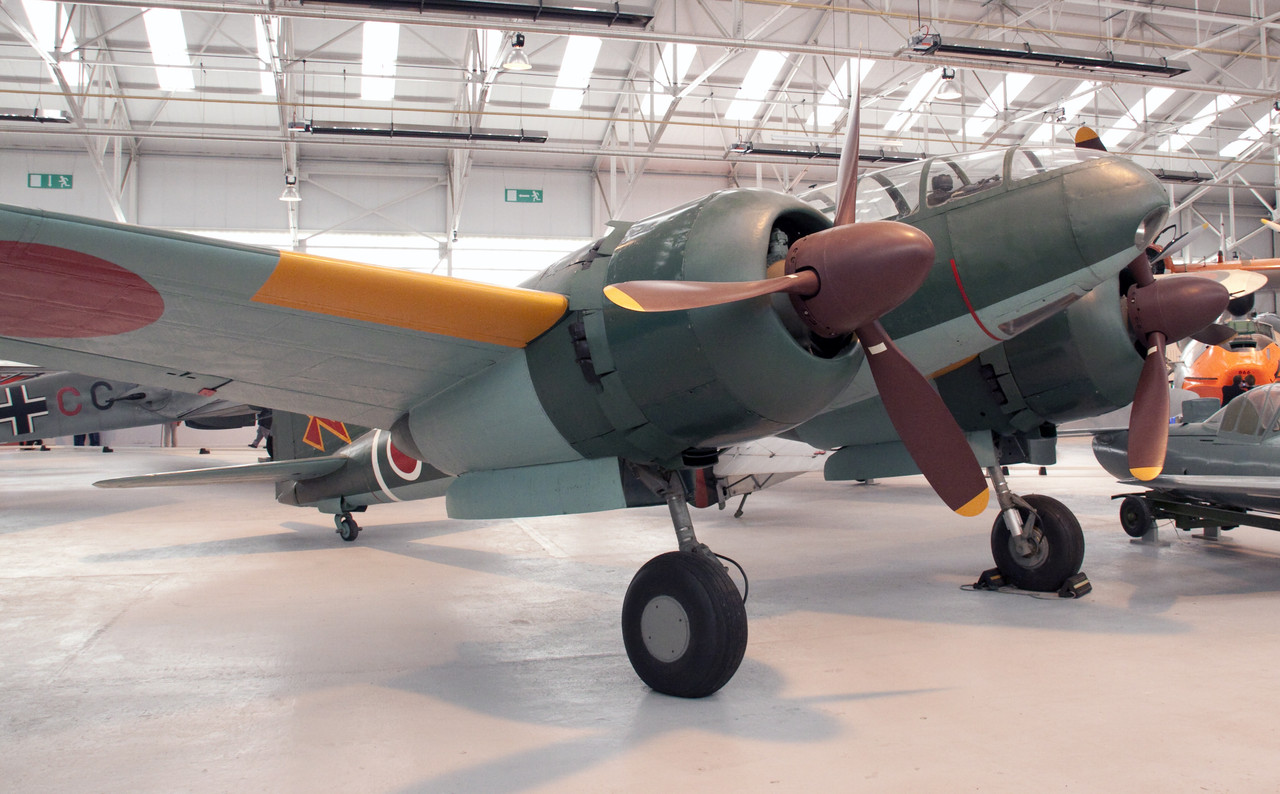 Único Dinah superviviente, conservado en el RAF Museum de Cosford, aparentemente era un aparato del 81º Sentai