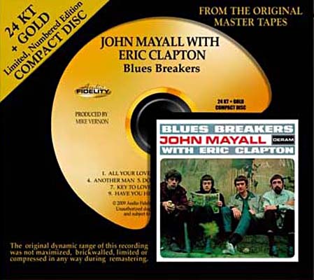 John Mayall With Eric Clapton - Blues Breakers (1966) [2009, Audio Fidelity Remastered]