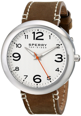 Sperry Men's Authentic Original Lug 3-Eye Tan Leather Boat