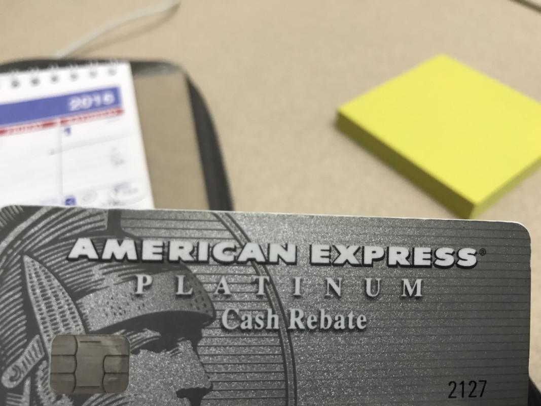 Amex Cash Rebate Card