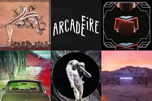 Arcade Fire - Studio Albums (2004 -2017)