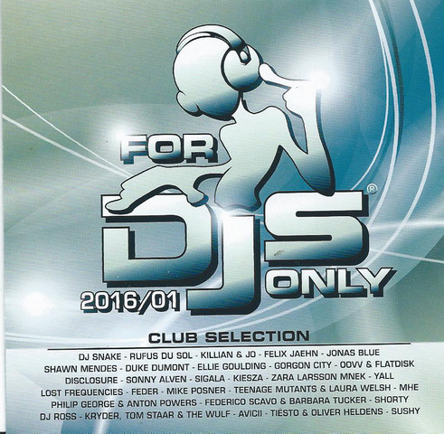 for dj only vol 1 (2016)  mp3 a 192kbps