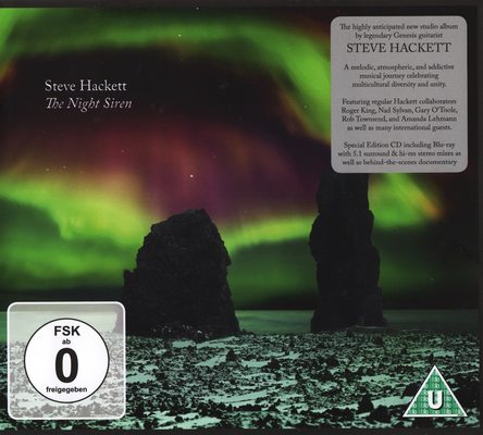 Steve Hackett - The Night Siren (2017) {Special Edition, CD + Blu-ray}