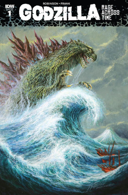 Godzilla - Rage Across Time #1-5 (2016) Complete